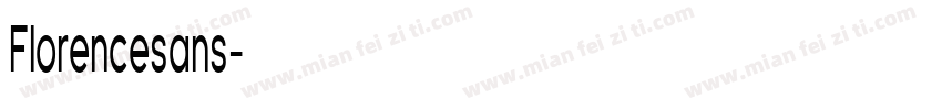 Florencesans字体转换