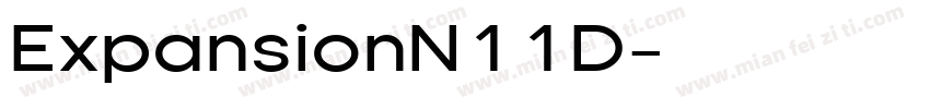 ExpansionN11D字体转换
