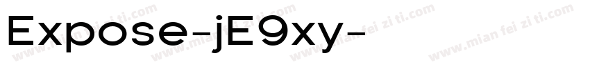 Expose-jE9xy字体转换