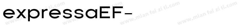 expressaEF字体转换