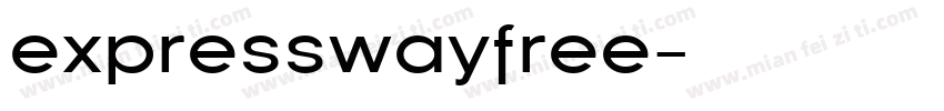 expresswayfree字体转换