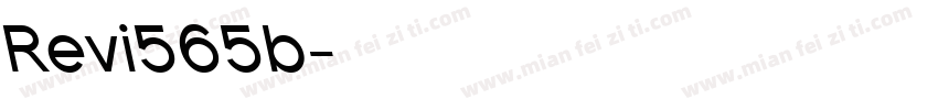 Revi565b字体转换