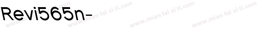 Revi565n字体转换