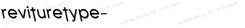revituretype字体转换