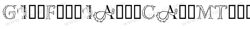 GillFloriatedCapsMT字体转换