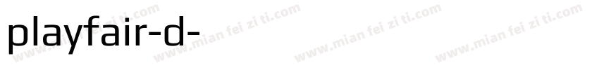 playfair-d字体转换