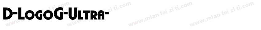 D-LogoG-Ultra字体转换