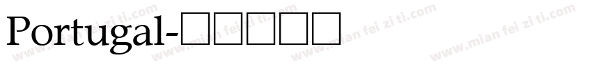Portugal字体转换