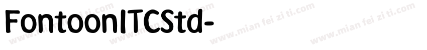FontoonITCStd字体转换