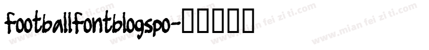 footballfontblogspo字体转换