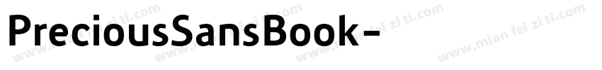 PreciousSansBook字体转换