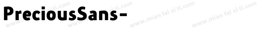 PreciousSans字体转换