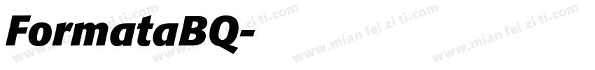 FormataBQ字体转换