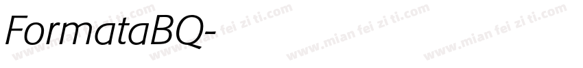 FormataBQ字体转换