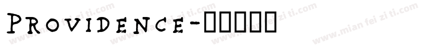 Providence字体转换