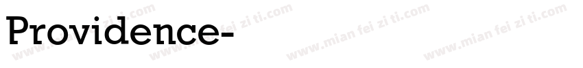 Providence字体转换