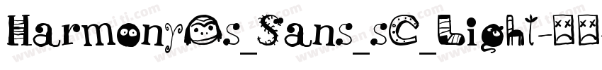 HarmonyOs_Sans_sC_Light-亮体字体转换
