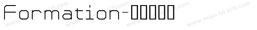 Formation字体转换
