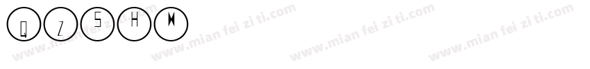 QZshx字体转换