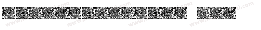 QQspeedRegular_GBK字体转换