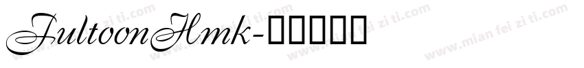 FultoonHmk字体转换