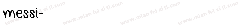 messi字体转换