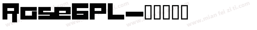 RaseGPL字体转换