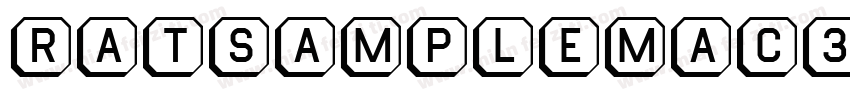 RatsampleMac3D字体转换