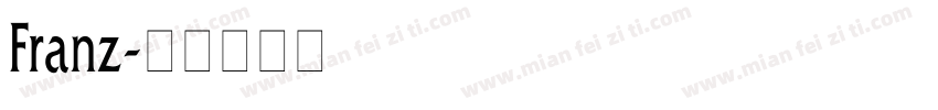 Franz字体转换
