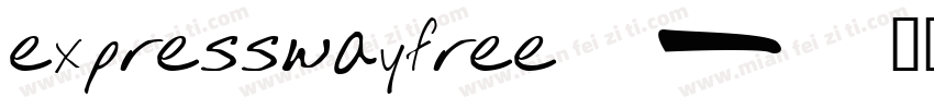 expresswayfree字体转换