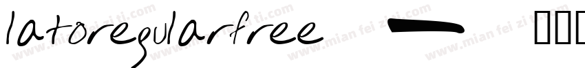 latoregularfree字体转换