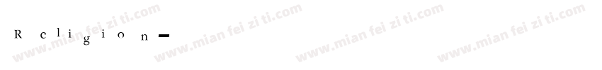 Religion字体转换