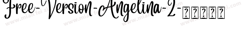 Free-Version-Angelina-2字体转换