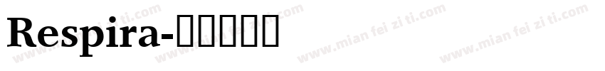 Respira字体转换