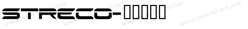 Streco字体转换