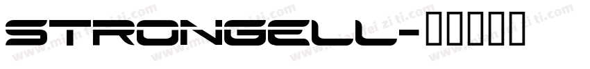 Strongell字体转换