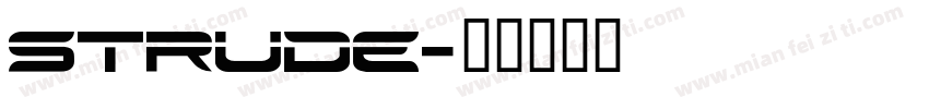 Strude字体转换