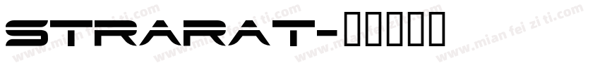 strarat字体转换