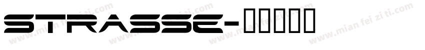 strasse字体转换