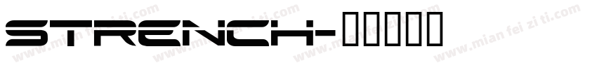 strench字体转换