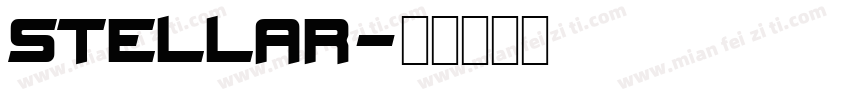 Stellar字体转换
