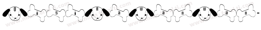 QisiAaWanWan字体转换