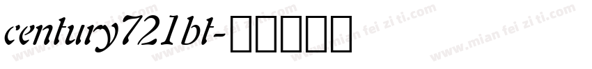 century721bt字体转换
