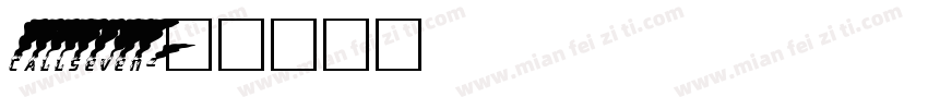 CallSeven字体转换
