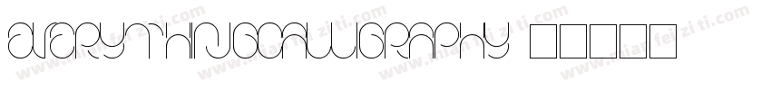 EverythingCalligraphy字体转换