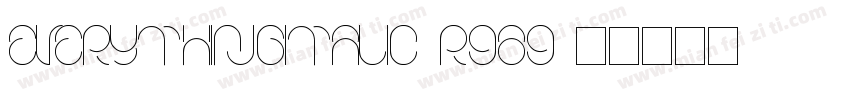 EverythingItalic-r989字体转换