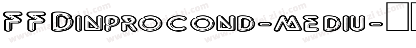 FFDinprocond-mediu字体转换