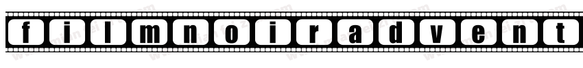 filmnoiradventure字体转换