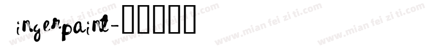Fingerpaint字体转换