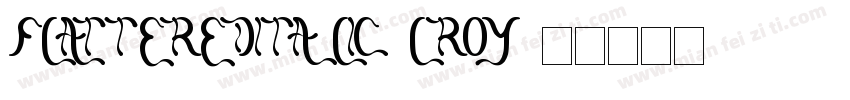 FlatteredItalic-lrOy字体转换